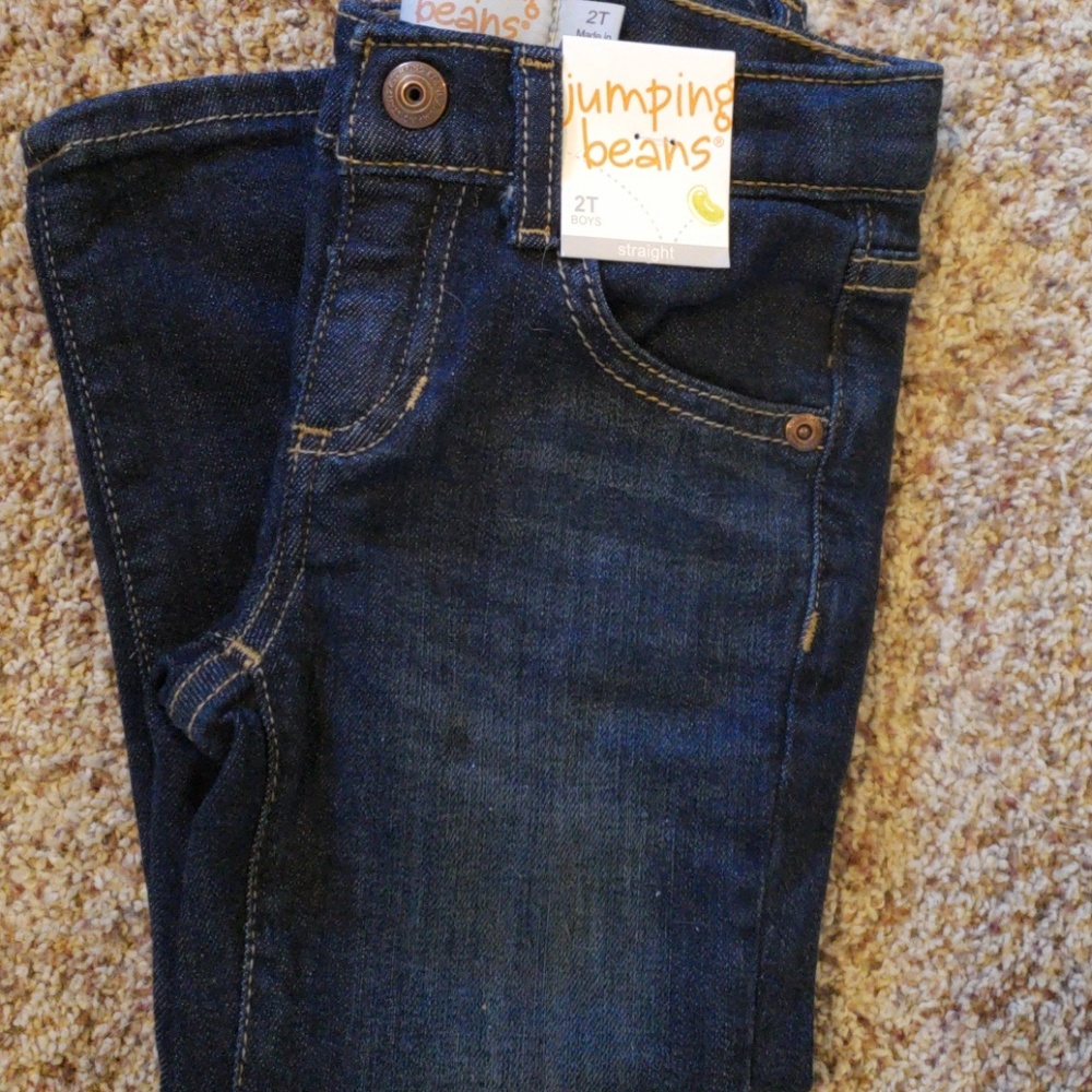 Straight leg toddler jeans